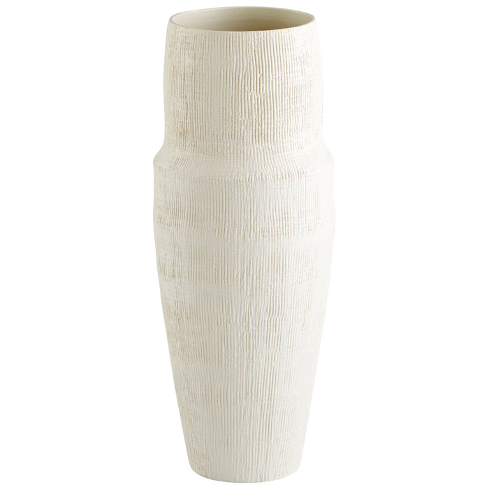 Cyan 10921 Vase, White