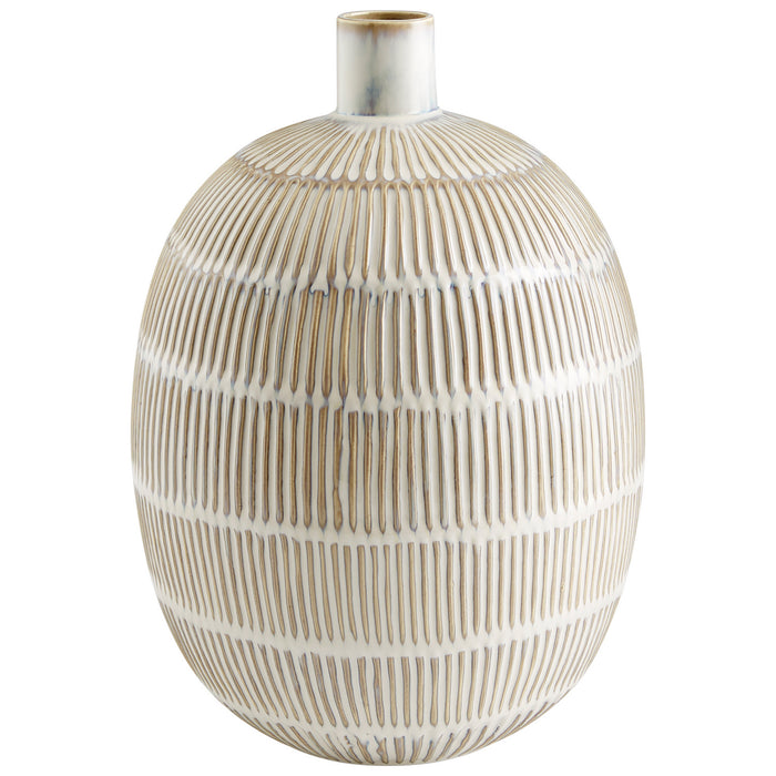 Cyan 10924 Vase, Oyster Blue