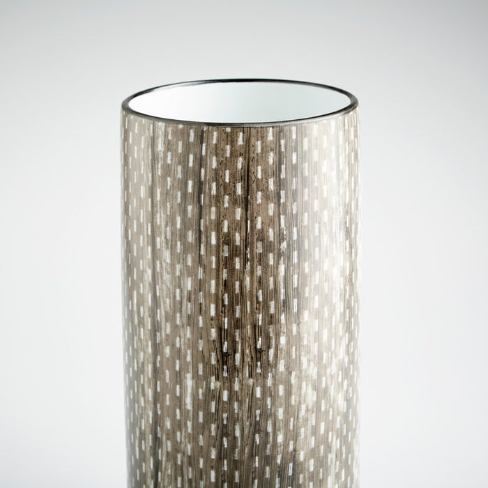 Cyan 10932 Vase, Thatched Sienna