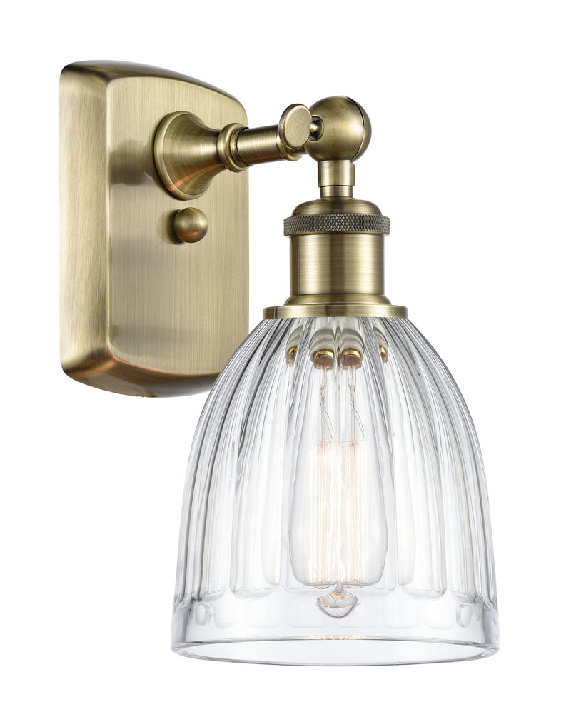 Innovations 516-1W-AB-G442 One Light Wall Sconce, Antique Brass