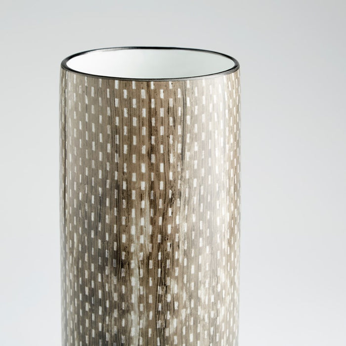 Cyan 10933 Vase, Thatched Sienna