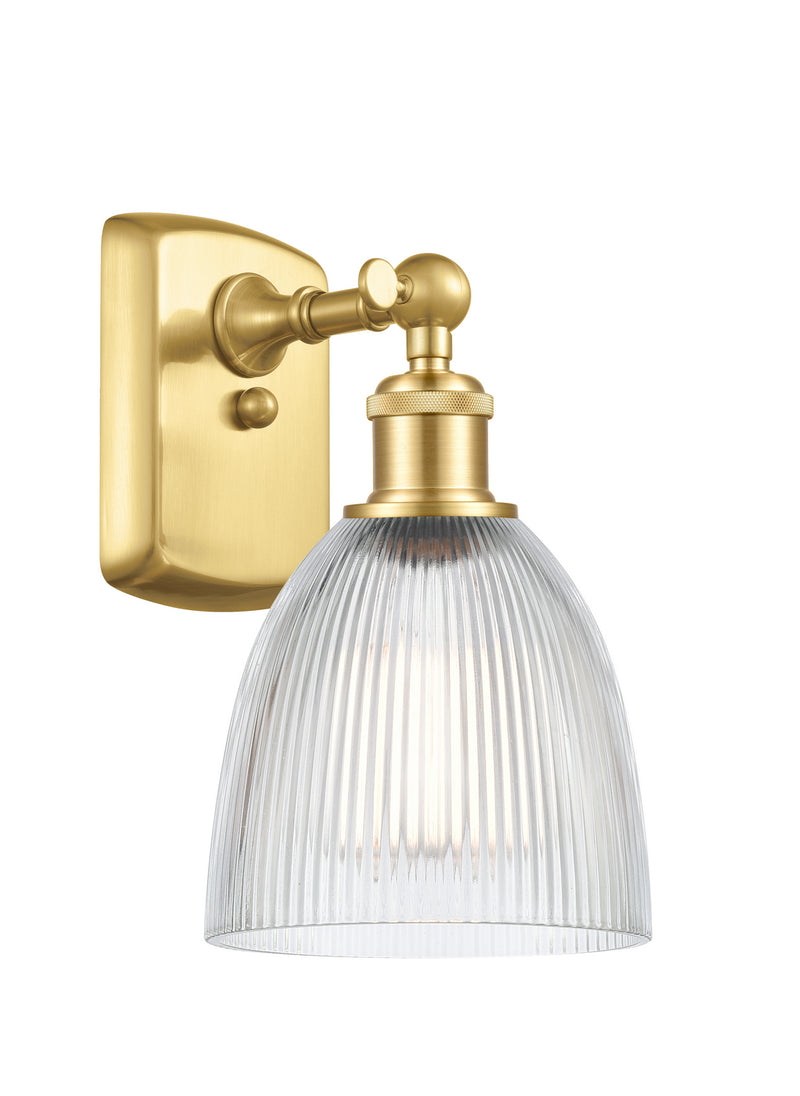 Innovations 516-1W-SG-G382-LED LED Wall Sconce, Satin Gold