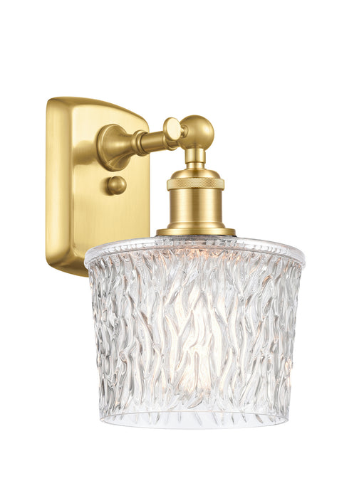 Innovations 516-1W-SG-G402-LED One Light Wall Sconce, Satin Gold