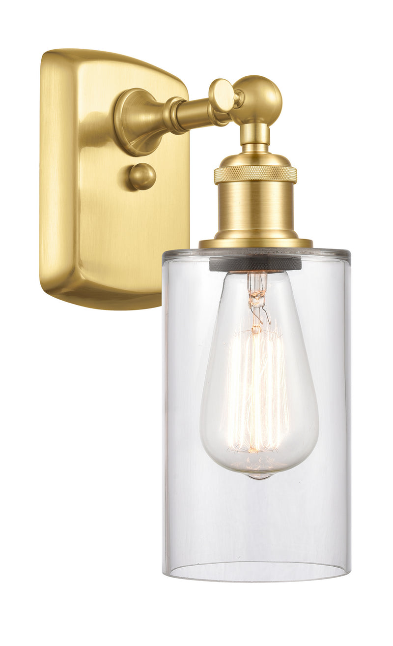 Innovations 516-1W-SG-G802 One Light Wall Sconce, Satin Gold