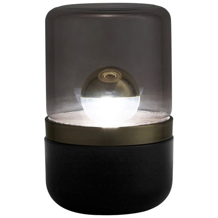 Cyan 10954 One Light Table Lamp, Black