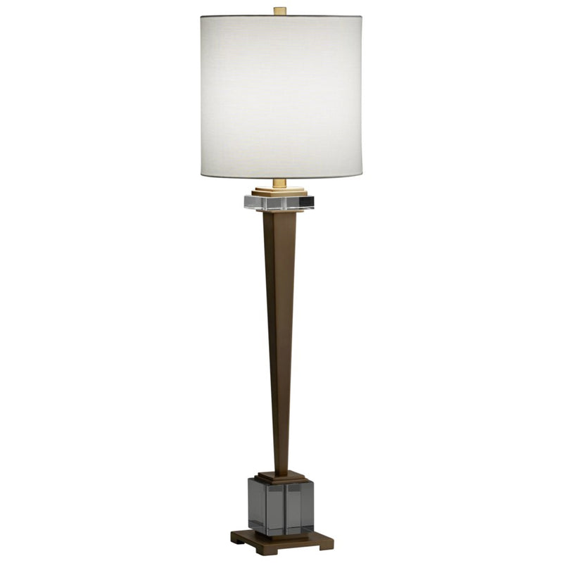 Cyan 10956 One Light Table Lamp, Brass