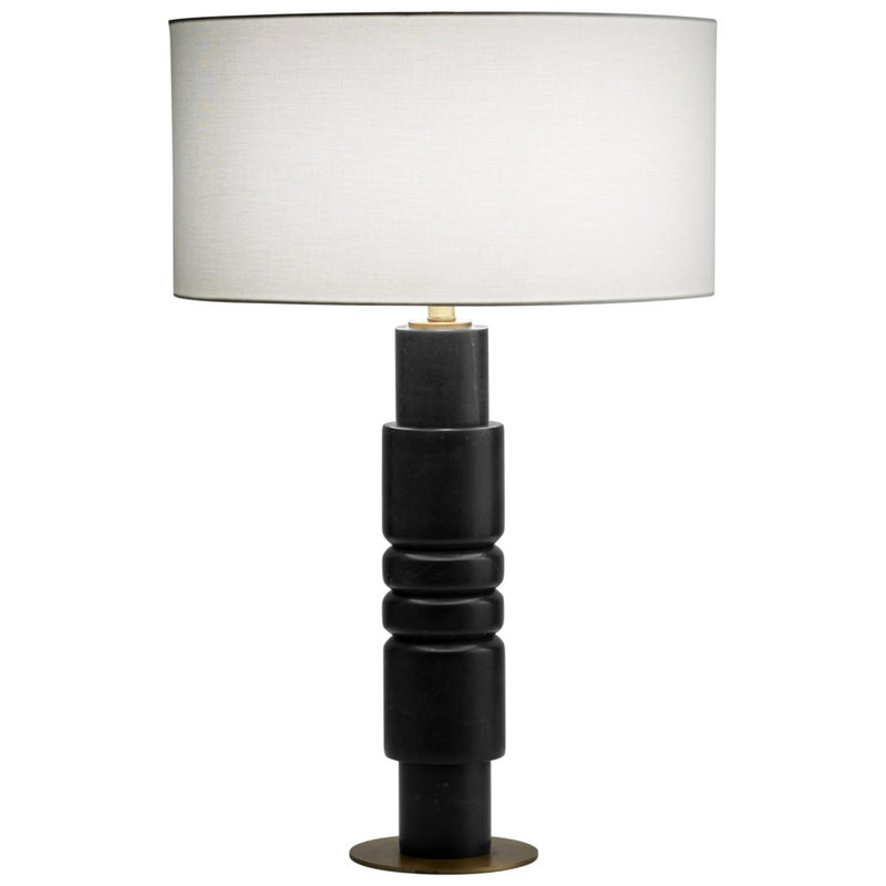 Cyan 10957 One Light Table Lamp, Black