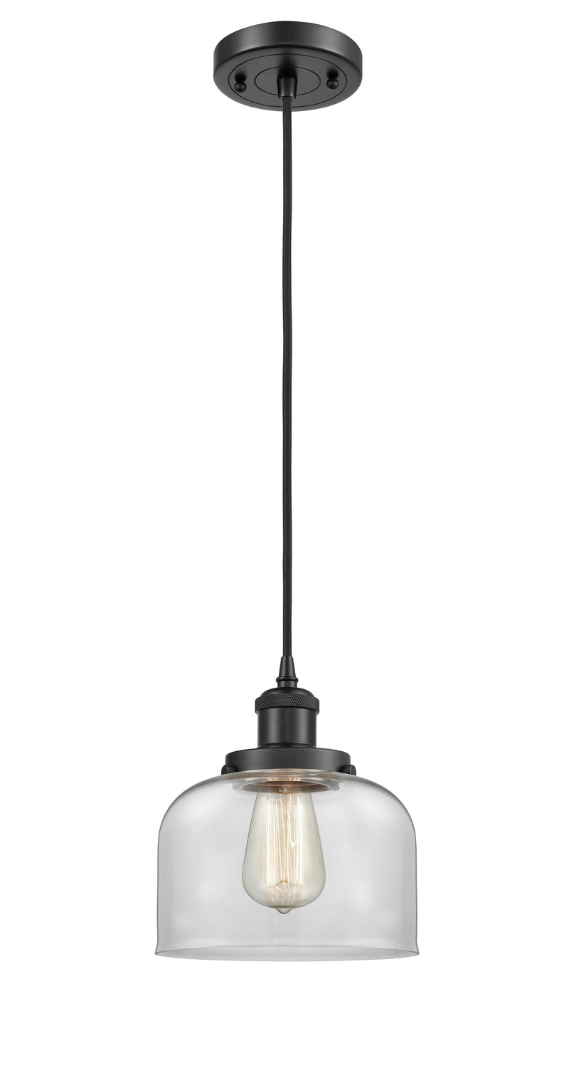 Innovations 916-1P-BK-G72 One Light Mini Pendant, Matte Black