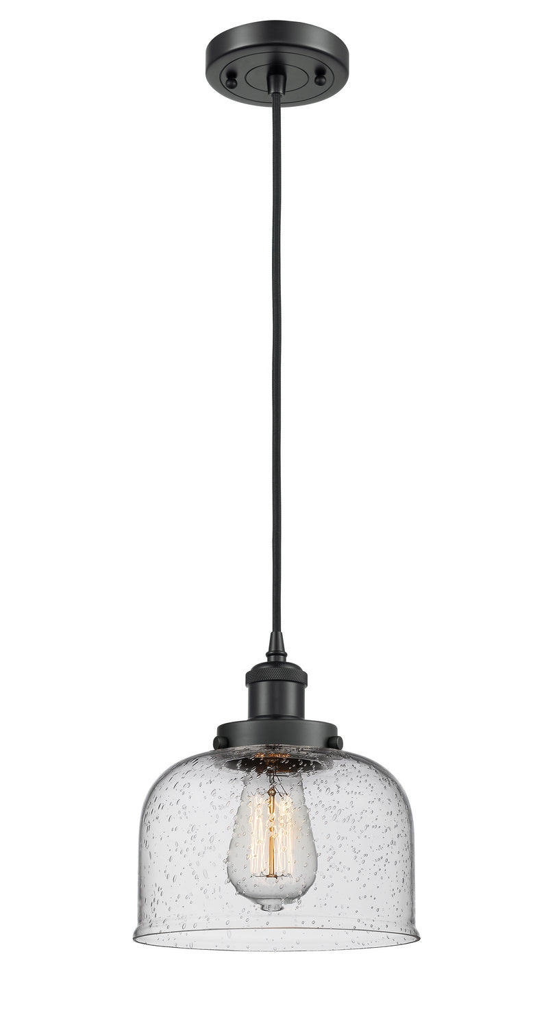Innovations 916-1P-BK-G74-LED LED Mini Pendant, Matte Black