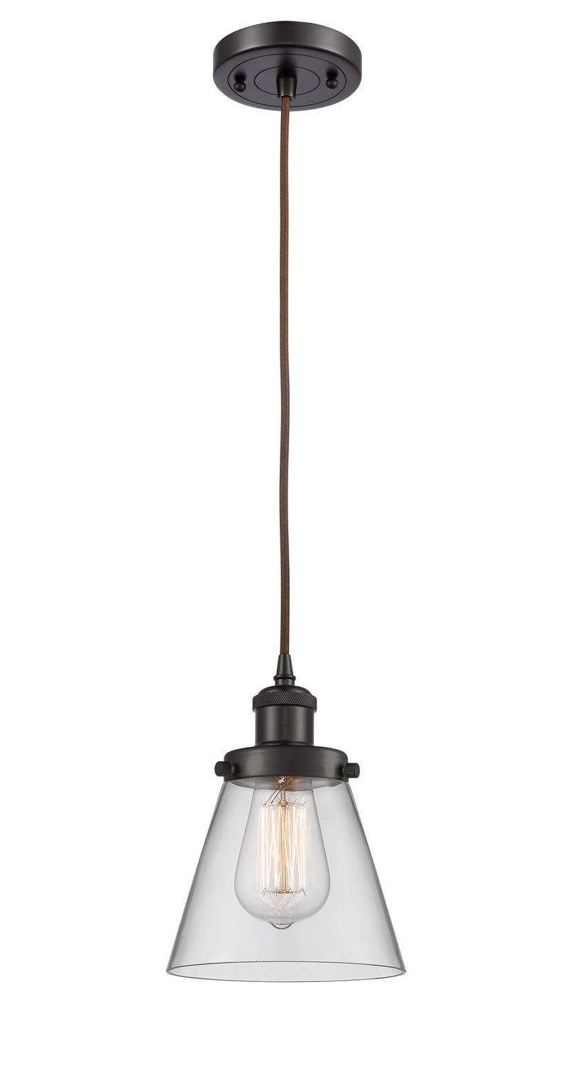 Innovations 916-1P-OB-G62 One Light Mini Pendant, Oil Rubbed Bronze