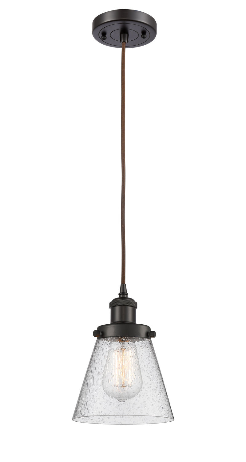 Innovations 916-1P-OB-G64 One Light Mini Pendant, Oil Rubbed Bronze