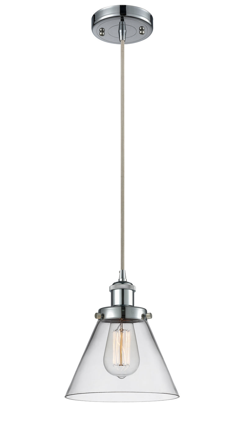Innovations 916-1P-PC-G42-LED LED Mini Pendant, Polished Chrome