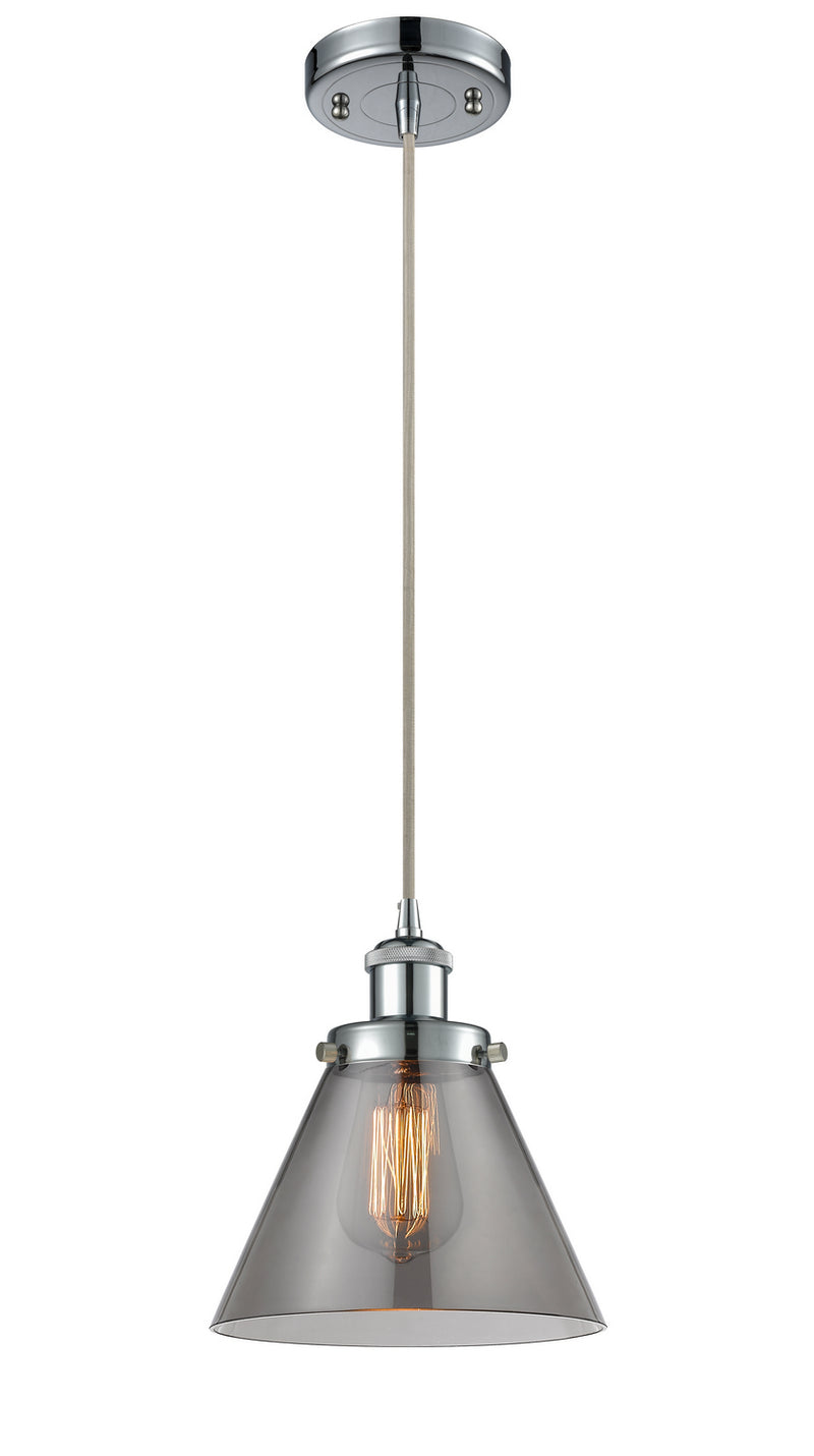 Innovations 916-1P-PC-G43 One Light Mini Pendant, Polished Chrome