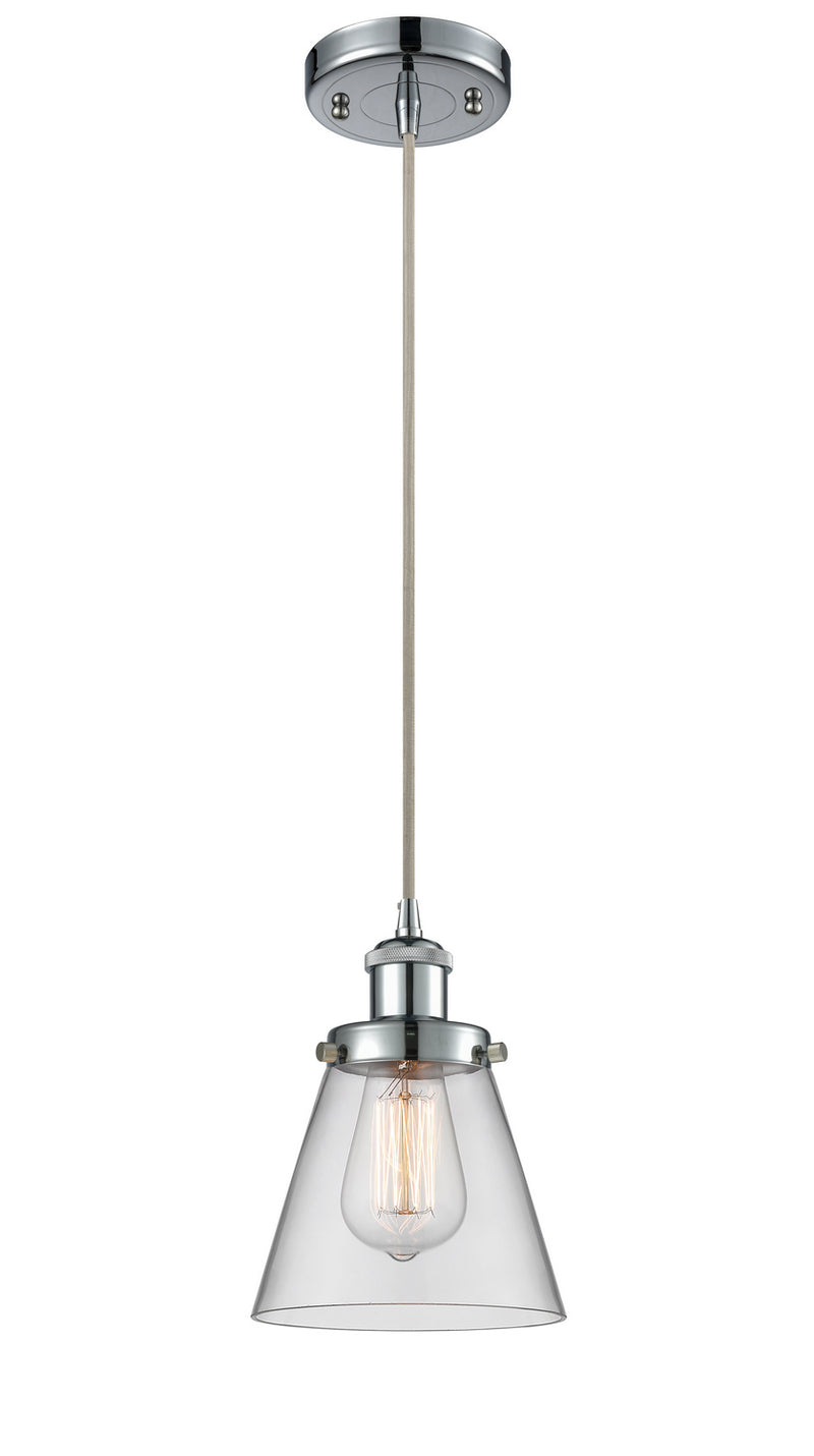 Innovations 916-1P-PC-G62-LED LED Mini Pendant, Polished Chrome