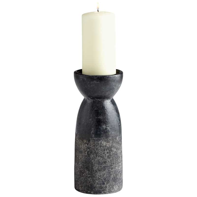 Cyan 11016 Candleholder, Black