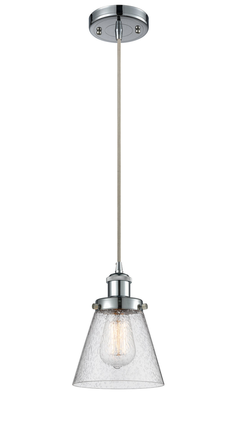 Innovations 916-1P-PC-G64-LED LED Mini Pendant, Polished Chrome