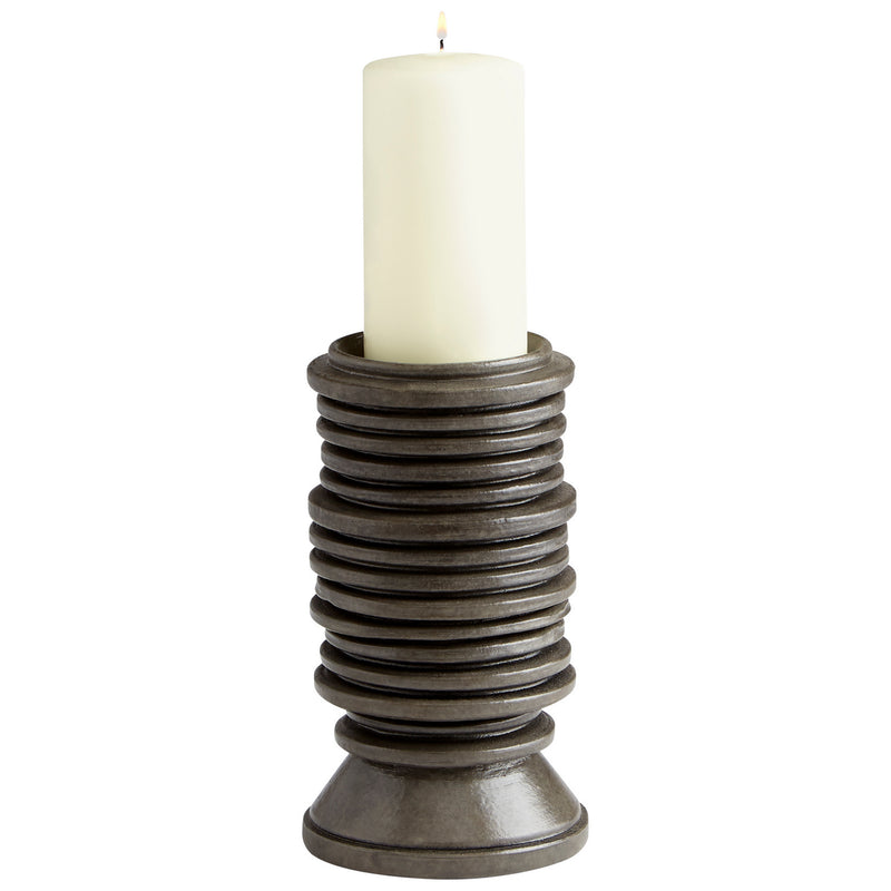 Cyan 11021 Candleholder, Black