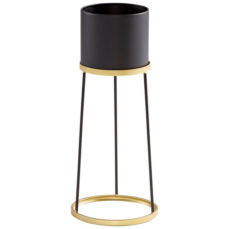 Cyan 11039 Stand, Gold And Black