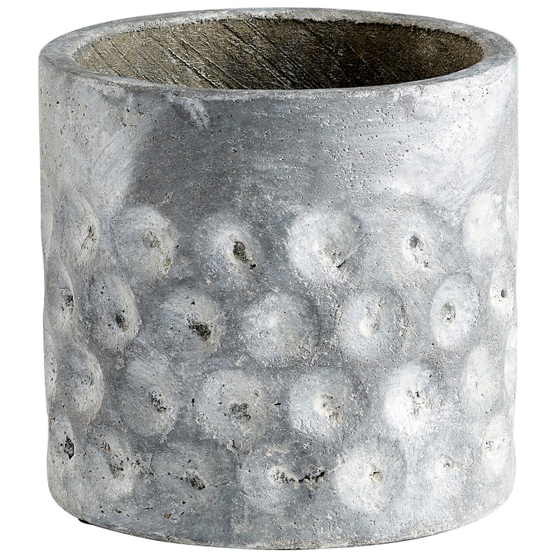 Cyan 11052 Planter, Pewter Gray