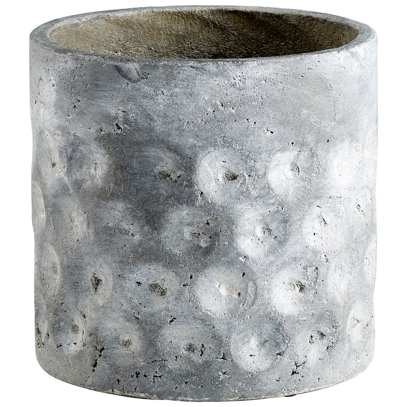 Cyan 11053 Planter, Pewter Gray