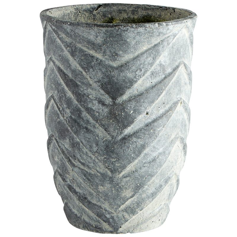 Cyan 11060 Planter, Pewter Gray