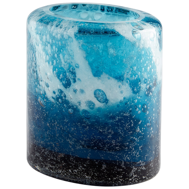 Cyan 11065 Vase, Blue
