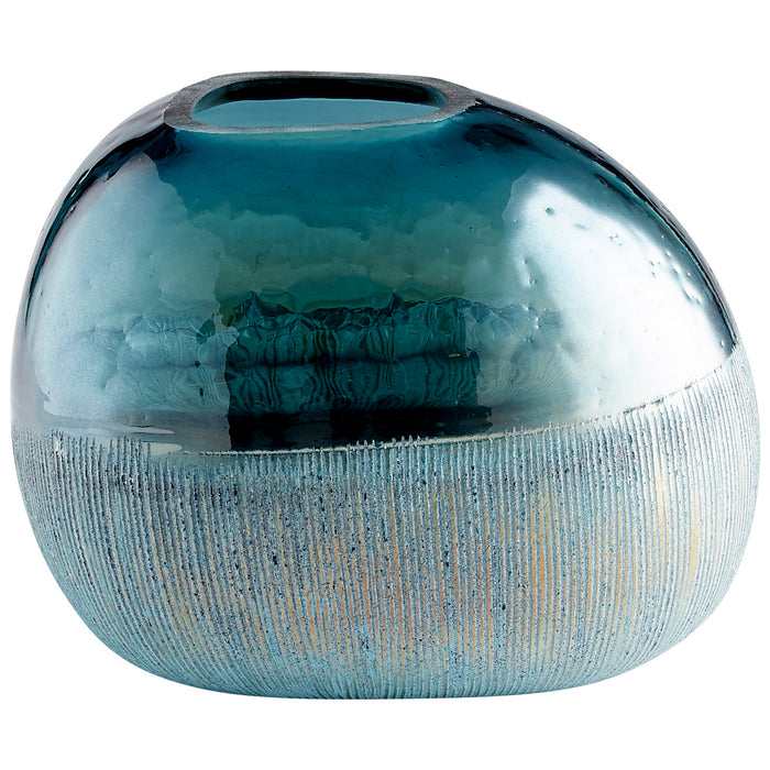 Cyan 11072 Vase, Blue