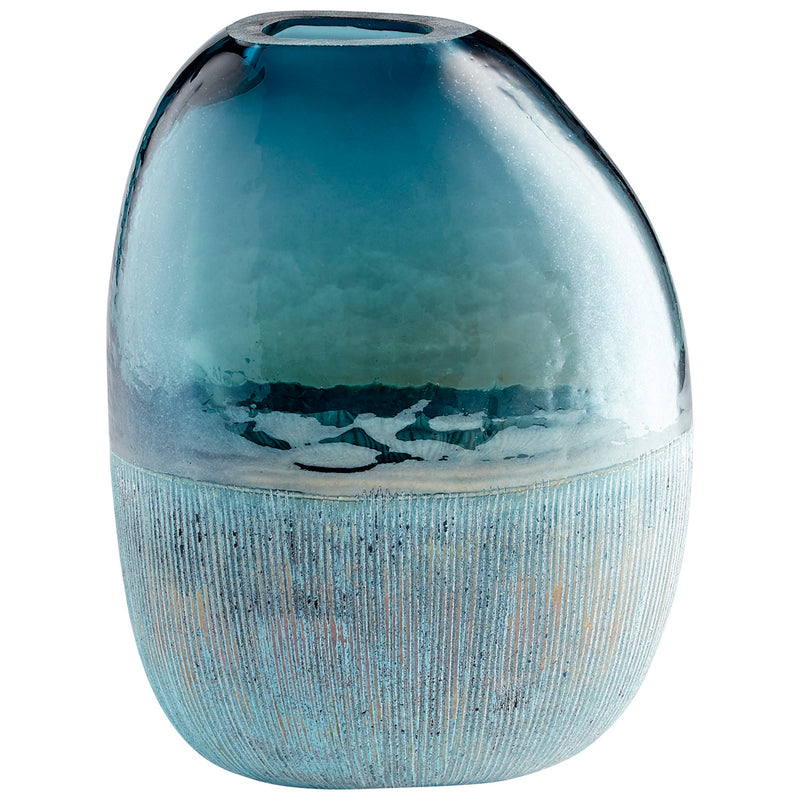 Cyan 11073 Vase, Blue