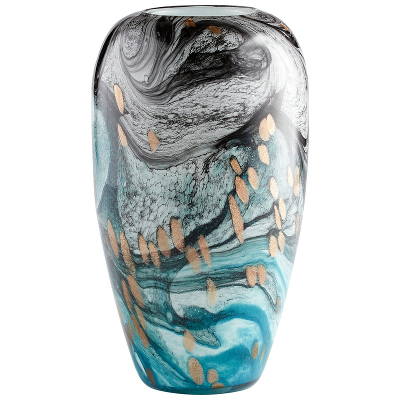 Cyan 11083 Vase, Multi Colored