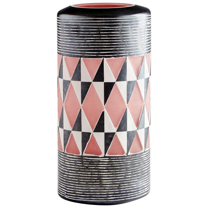 Cyan 11106 Vase, Black And White