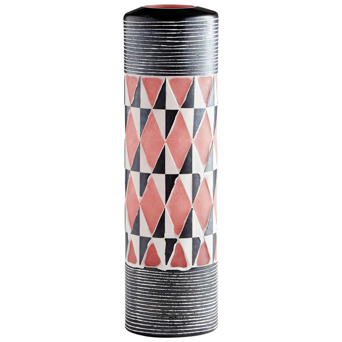 Cyan 11107 Vase, Black And White