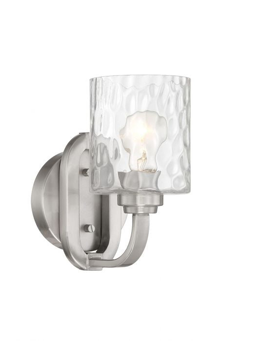 Craftmade 54261-BNK One Light Wall Sconce, Brushed Polished Nickel