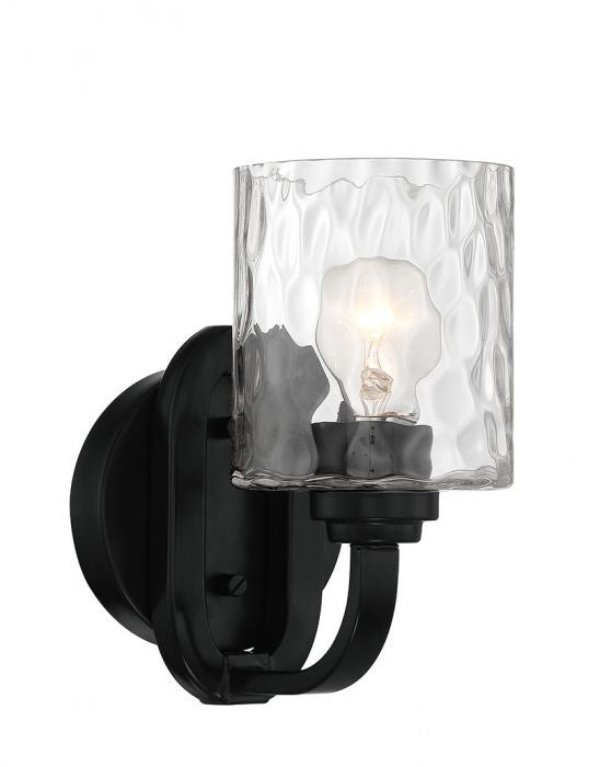 Craftmade 54261-FB One Light Wall Sconce, Flat Black