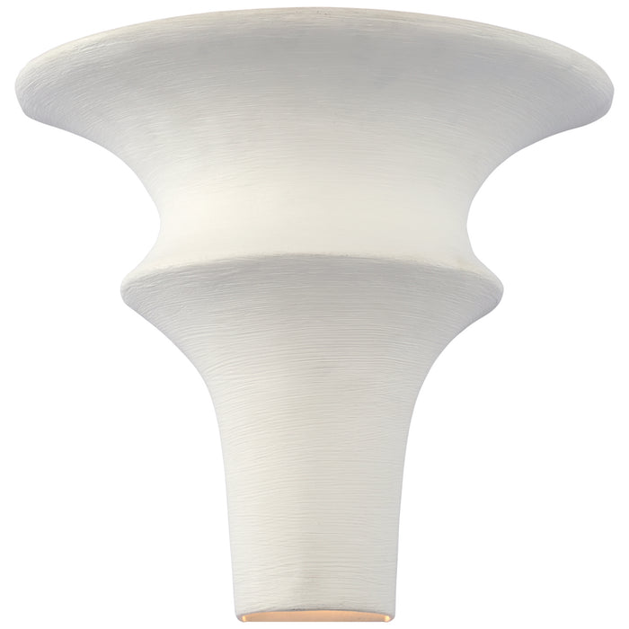 Visual Comfort Signature ARN 2325PW LED Wall Sconce, Plaster White