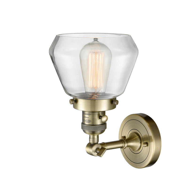 Innovations 203SW-AB-G172 One Light Wall Sconce, Antique Brass