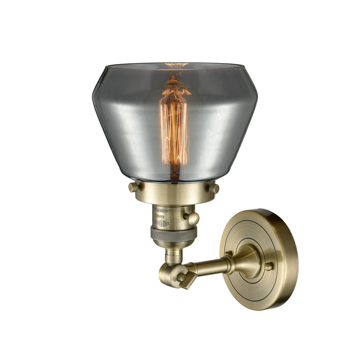 Innovations 203SW-AB-G173 One Light Wall Sconce, Antique Brass