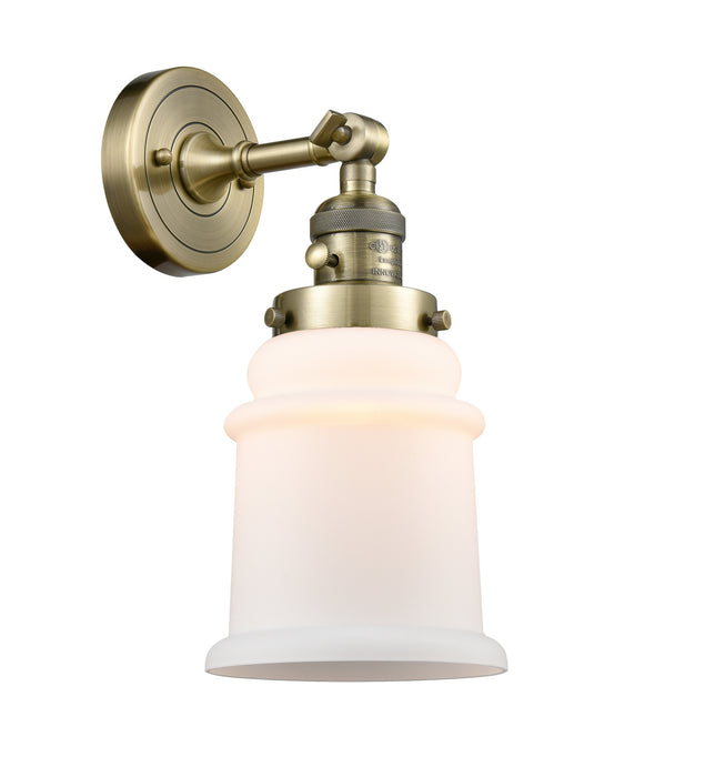Innovations 203SW-AB-G181 One Light Wall Sconce, Antique Brass