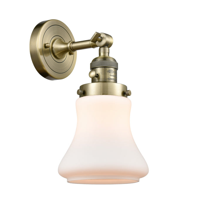 Innovations 203SW-AB-G191-LED LED Wall Sconce, Antique Brass