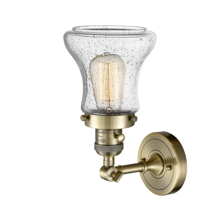 Innovations 203SW-AB-G194-LED LED Wall Sconce, Antique Brass