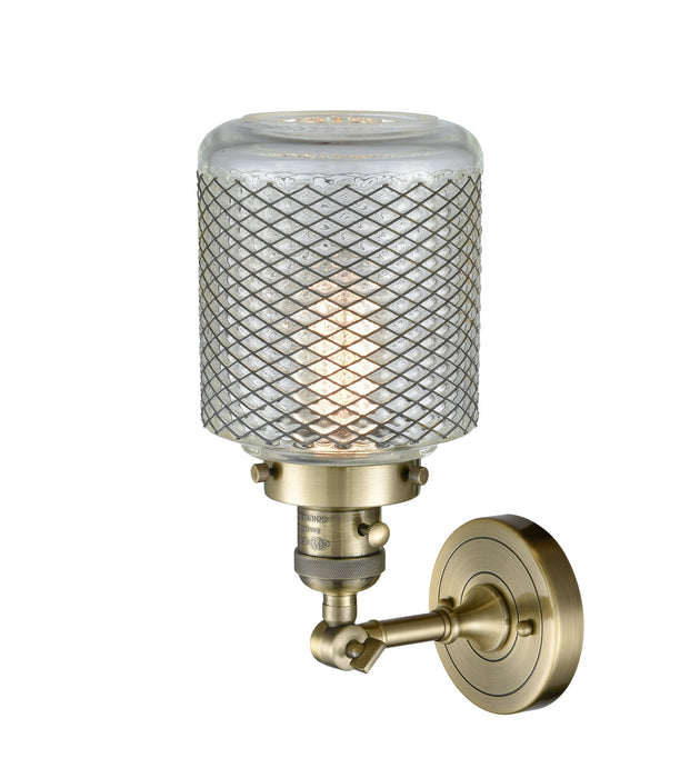 Innovations 203SW-AB-G262-LED LED Wall Sconce, Antique Brass