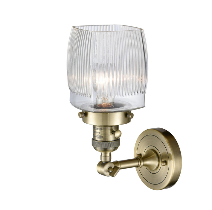 Innovations 203SW-AB-G302-LED LED Wall Sconce, Antique Brass
