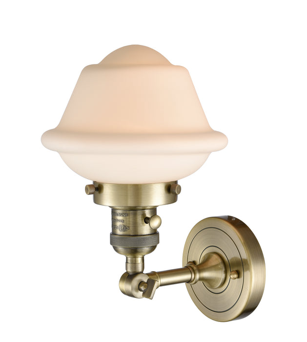 Innovations 203SW-AB-G531 One Light Wall Sconce, Antique Brass