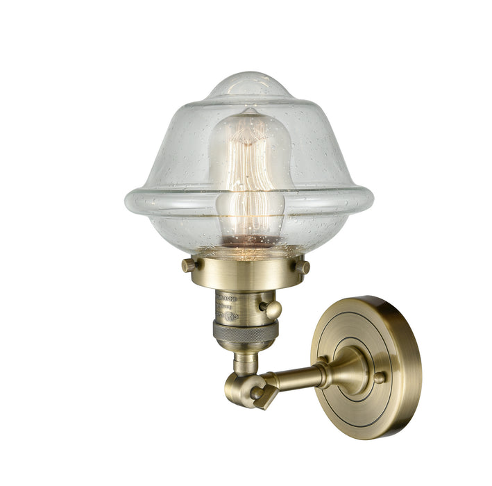 Innovations 203SW-AB-G534 One Light Wall Sconce, Antique Brass