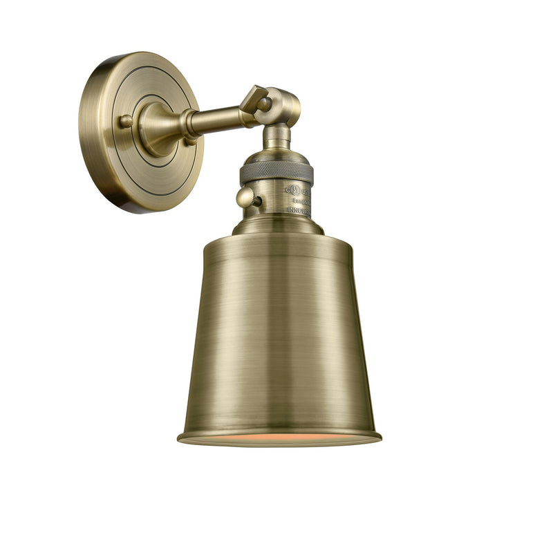 Innovations 203SW-AB-M9-AB-LED LED Wall Sconce, Antique Brass