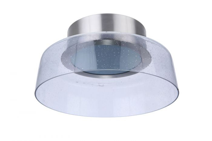 Craftmade 55180-BNK-LED LED Flushmount, Brushed Polished Nickel