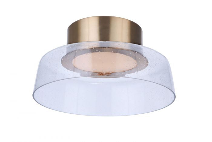 Craftmade 55180-SB-LED LED Flushmount, Satin Brass
