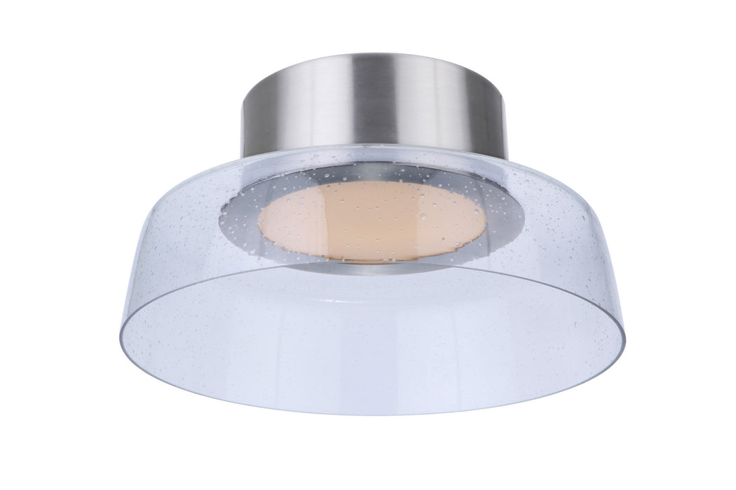Craftmade 55181-BNK-LED LED Flushmount, Brushed Polished Nickel
