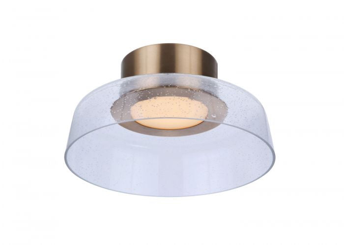 Craftmade 55181-SB-LED LED Flushmount, Satin Brass