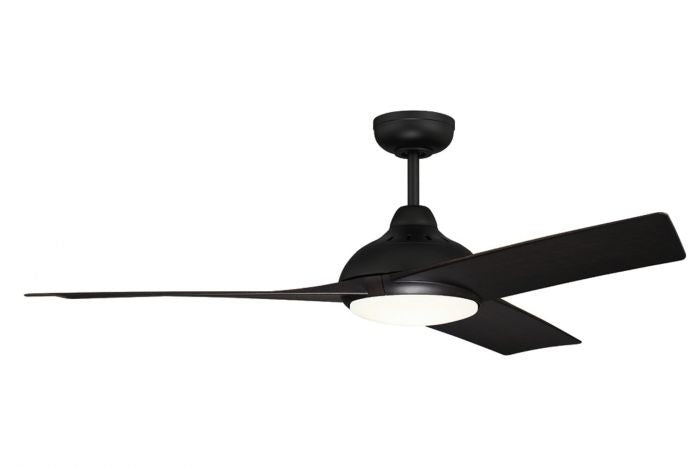 Craftmade BEK54FB3 54"Ceiling Fan, Flat Black