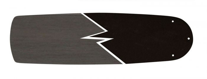 Craftmade BSAP56-FBBWN 56" Blades, Flat Black/Black Walnut